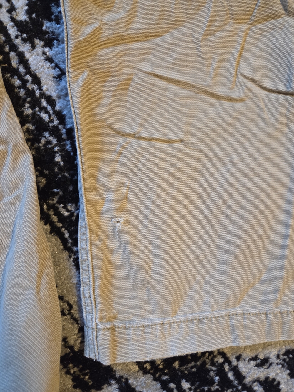 Carhartt Men's Light Tan Straight Leg Work Pants - Picture 6 of 6